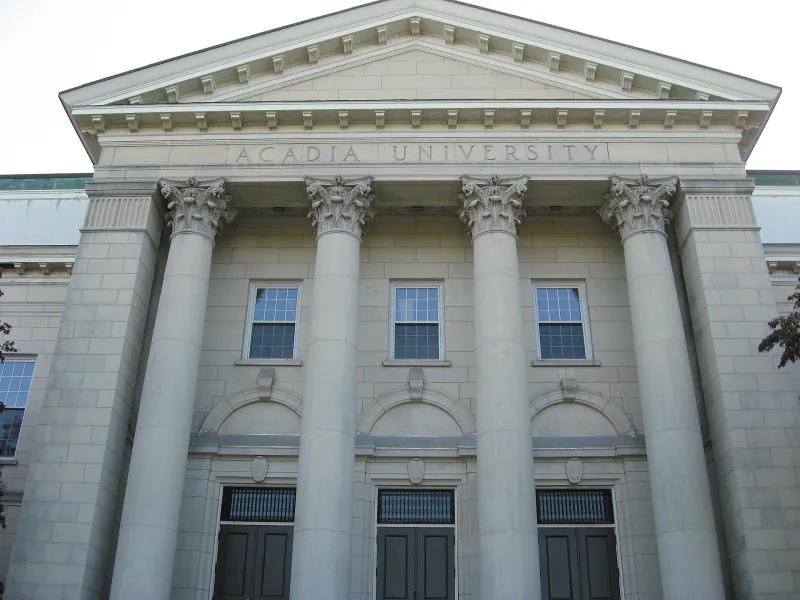 Acadia University — small-town residential campus